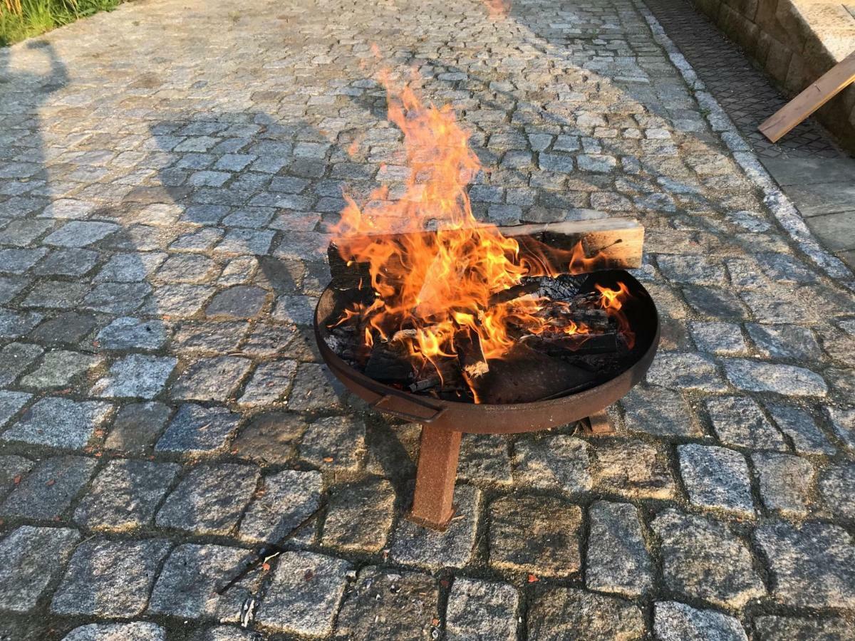 Ferienwohnung Wachstube Mit 3 Schlafraeumen Im Rittergut Leppersdorf Wachau Екстериор снимка