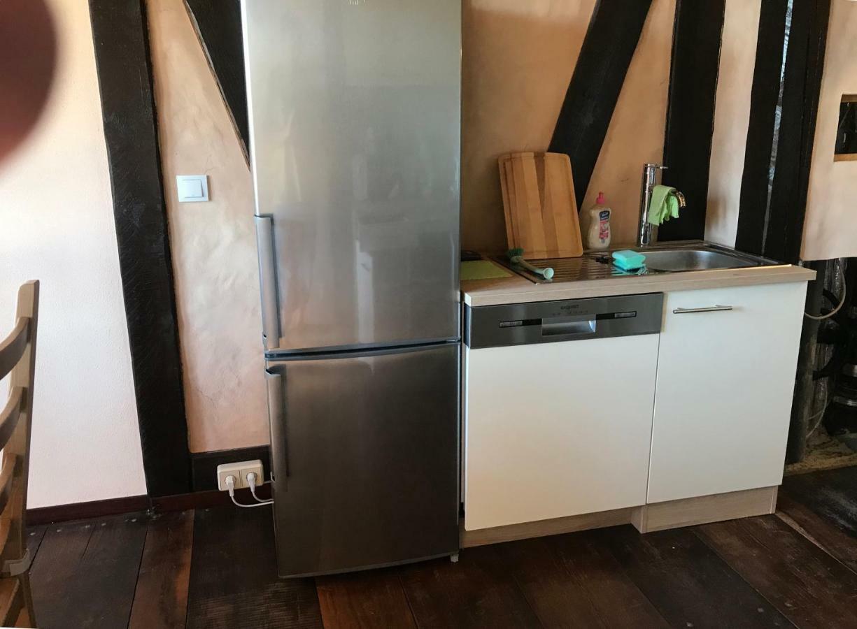 Ferienwohnung Wachstube Mit 3 Schlafraeumen Im Rittergut Leppersdorf Wachau Екстериор снимка